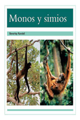 Leveled Reader 6pk turquesa (turquoise) Monos y simios (Monkeys and Apes)-9780757881985